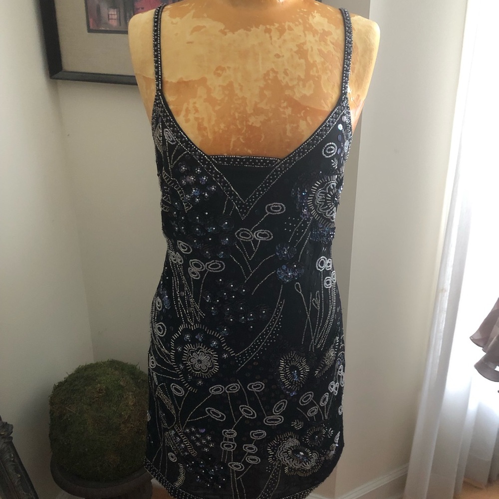 Yoana Baraschi Anthropologie Stunning Beaded Dress 4